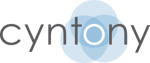 Cyntony Corporation logo and tagline