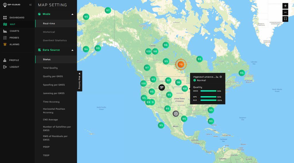 GP-Cloud Map Monitor