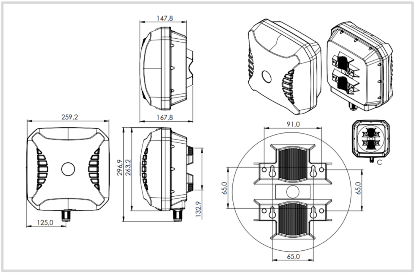 Mechanical Dimensions (mm)